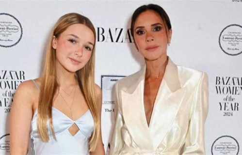 14岁女儿哈珀想继承辣妹经典造型？维多利亚直言这套衣服还不行