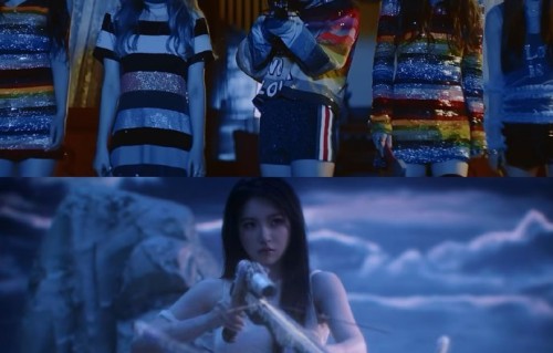 RedVelvet回归主打曲《Surfin' Boy》MV讲述了什么故事？