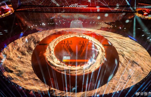 张杰鸟巢演唱会机甲舞台 + 蓝色星海！发文继续赴约唱到尽兴