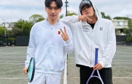 周冠宇与周杰伦，网球场合照|F1|跨界|墨尔本|娱乐|周周