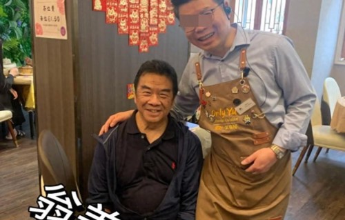 翁美玲67岁初恋男友近照曝光，已是大肚腩和蔼大叔，两人15岁相恋