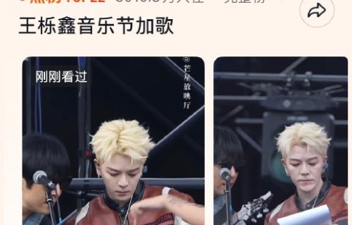 王栎鑫过往在哪些音乐节也有过即兴加歌的经典场面？