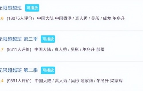 《无限超越班4》开播就差评一片，观众的差评理由出奇的一致
