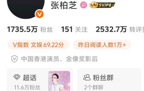 张柏芝全平台头像变黑，无声悼念谢贤获赞体面