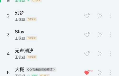 王俊凯新专辑《J》总共收录了几首歌？