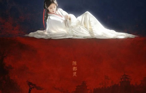 陈都灵化着妆睡着了
