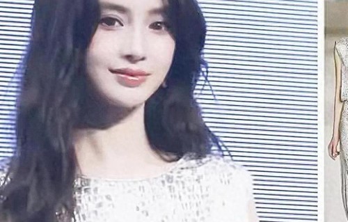 杨颖穿迪奥高定出席晚宴，全程皮笑肉不笑，被网红包围太心酸