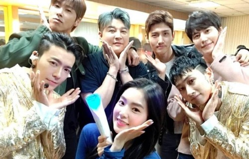 主持人问suju圭贤最亲近的女生，圭贤:宋茜!网友:羡慕!