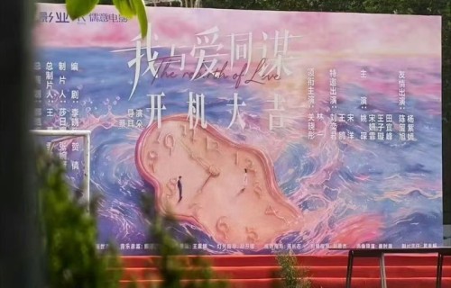 关晓彤新剧《我与爱同谋》开机