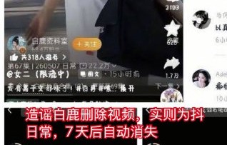 白鹿告黑争议核心：原视频到底怎么回事？