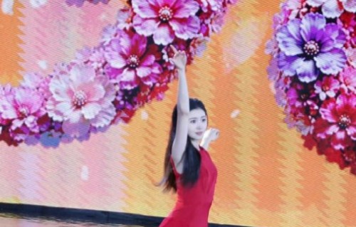 刘浩存在第38届百花奖开幕式上表演了什么舞蹈？