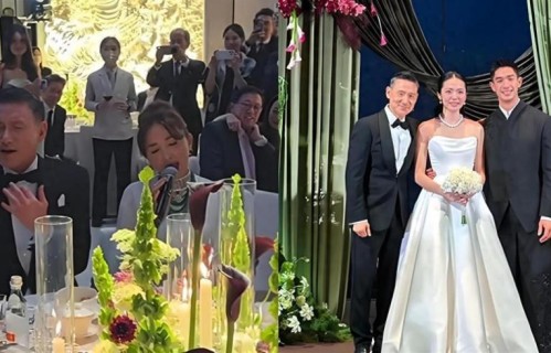 58岁港姐吴婉芳次子大婚！歌神张学友以契爷身份坐主桌