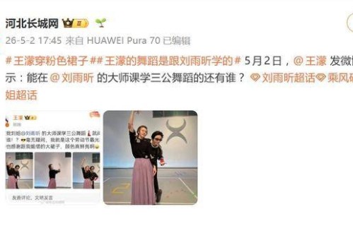 王濛自曝刘雨昕教自己跳舞：跟我姐借的大裙子，颜色真鲜亮啊