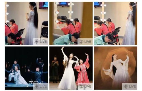 佟丽娅真的是个好妈妈，跳舞间隙，还要给朵朵小酒窝补课