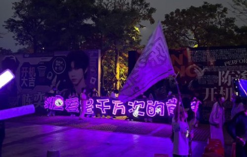 陈奕恒事件中的‘紫色灯海’应援有什么特别的含义和由来？|粉丝|情感|偶像|集体|灯牌