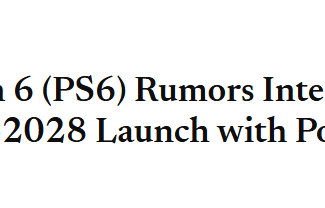 PS6全面最新大爆料！性能飙三倍 定价预测一次看懂