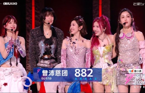 《乘风2026》第五次公演中，范玮琪为曾沛慈团赢得的20分加成有何影响？