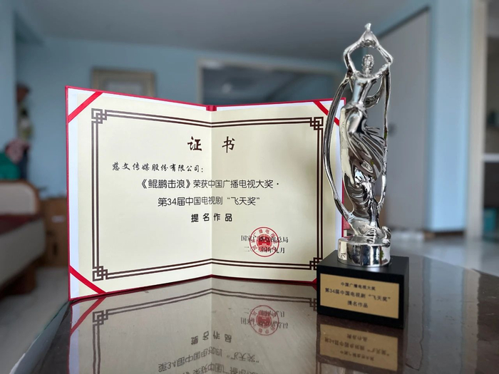 《鲲鹏击浪》获第34届中国电视剧“飞天奖”提名