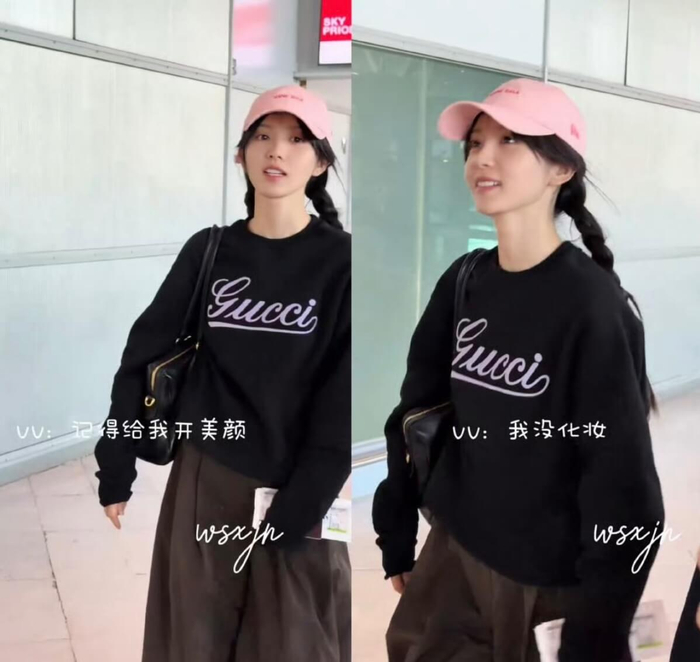 但田曦薇的素顏真的狀態超級好，網友評價少年感滿滿，又帥氣又好看，十分英氣👇