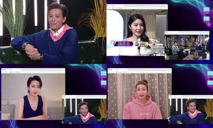陈慧琳、梁咏琪及李彩桦现身「你问我答」。